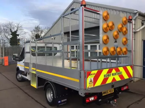 3.5T Traffic Management Vehicle with LP13 Lightboard