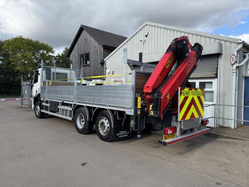 26T Dropside with Rear Mounted Crane