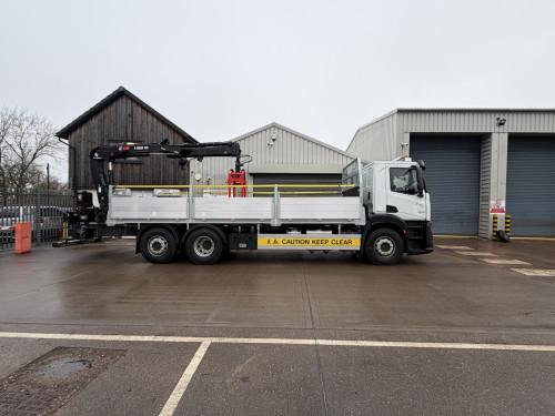 26T Dropside with Rear Mounted Crane
