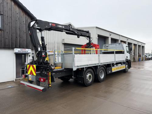 26T Dropside with Rear Mounted Crane