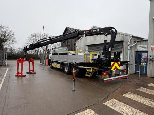 26T Dropside with Rear Mounted Crane