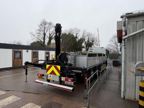 26T Dropside with Rear Mounted Crane