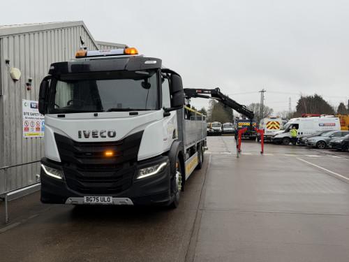 26T Dropside with Rear Mounted Crane