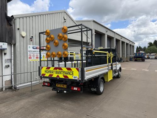3.5T Traffic Management Vehicle with LP13 Lightboard