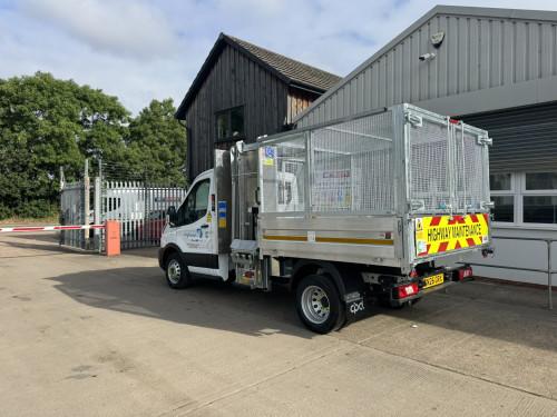 3.5T Caged Tipper with Side Bin Lift