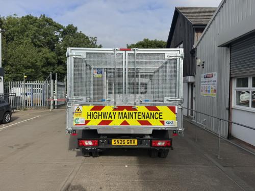 3.5T Caged Tipper with Side Bin Lift