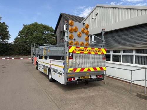 7.2T Traffic Management Vehicle with LP13  Light Board & Tail Lift