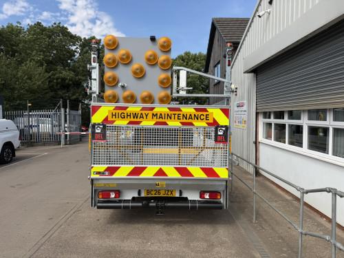 7.2T Traffic Management Vehicle with LP13  Light Board & Tail Lift