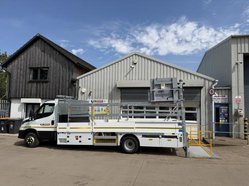 7.2T Traffic Management Vehicle with LP13  Light Board & Tail Lift