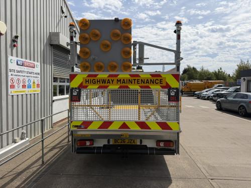 7.2T Traffic Management Vehicle with LP13  Light Board & Tail Lift