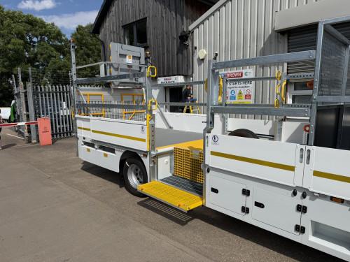 7.2T Traffic Management Vehicle with LP13  Light Board & Tail Lift