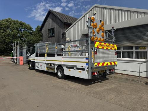 7.2T Traffic Management Vehicle with LP13  Light Board & Tail Lift
