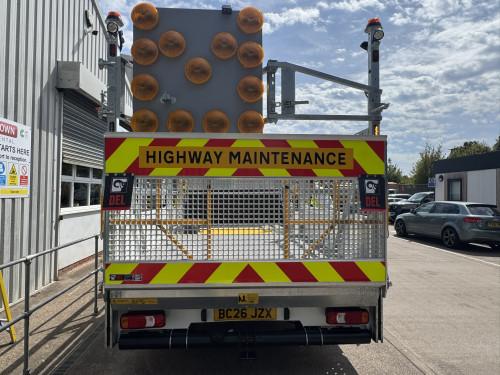 7.2T Traffic Management Vehicle with LP13  Light Board & Tail Lift